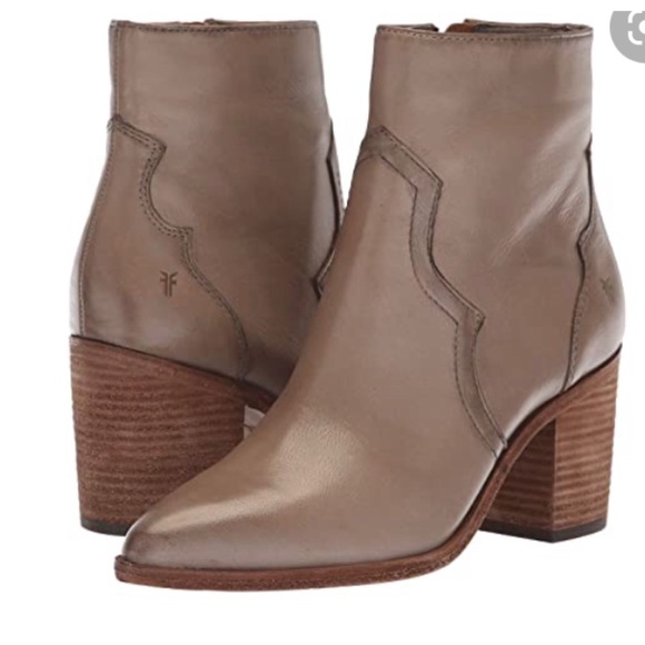 Frye Shoes - FRYE Women's Flynn Short Inside Zip Ankle Boot Size 7.5M